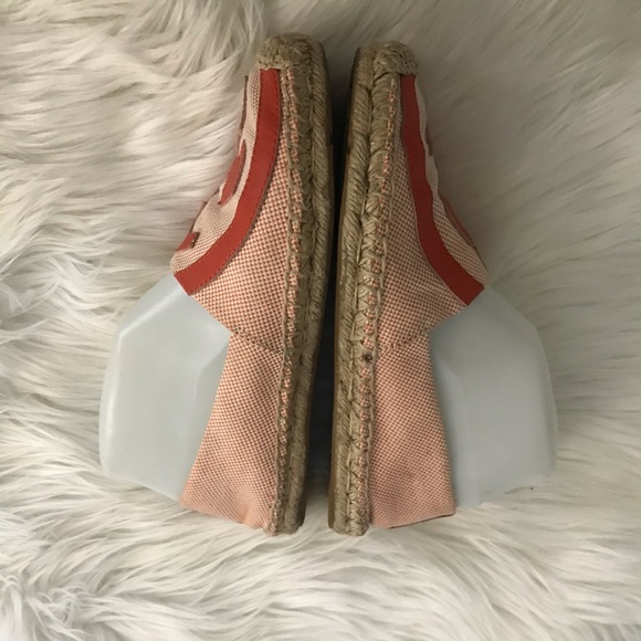 Tory Burch Lonnie Logo Espadrille Flat Shoes - Picture 4 of 8